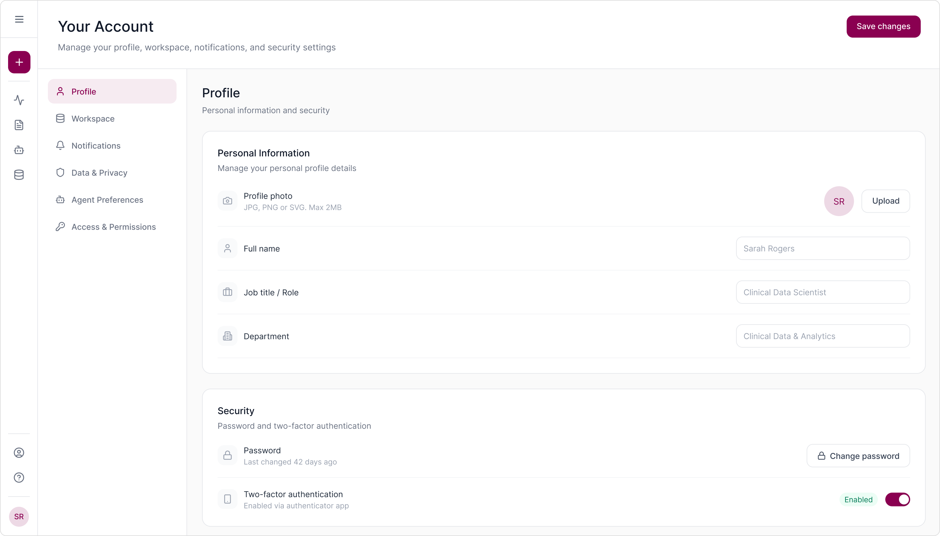 Clinical Trial Design Platform, AstraZeneca — screen 22